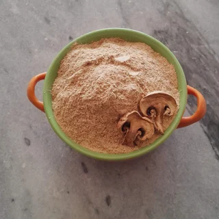 پودر قارچ دکمه ای